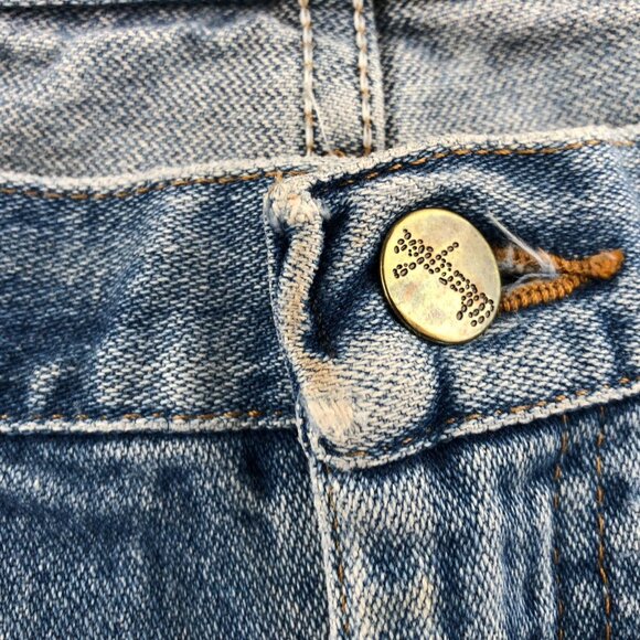 Wrangler Mens Jeans Size 33x32 Regular Fit Straight Leg Blue Ddenim 47MWCSV - Picture 8 of 12